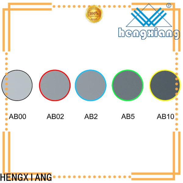HENGXIANG الشركة المصنعة لمرشح الزجاج الملون الأكثر مبيعًا للأغراض الصناعية