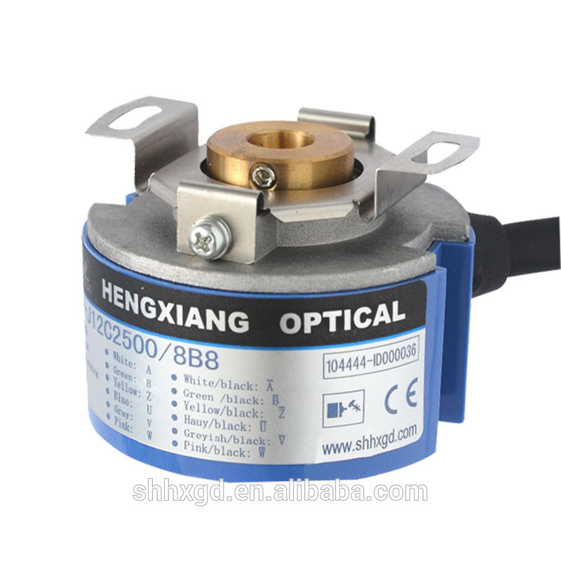 مشفر محرك المؤازرة مع المرحلة UVW المرحلة 12V 24V 30V 450W DC Encoder 